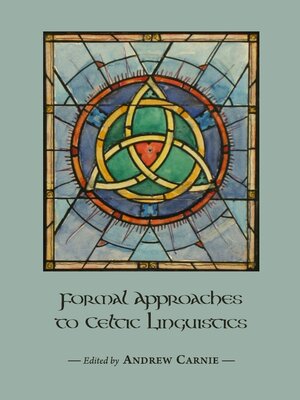 cover image of Formal Approaches to Celtic Linguistics